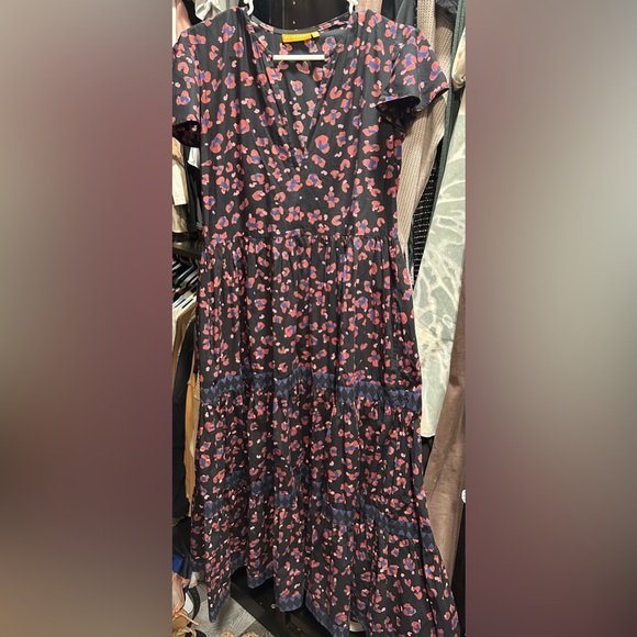 Oliphant Maxi dress in black leopard - Picture 3 of 4